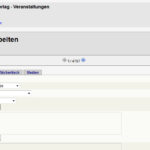 Projekte - Hanser Verlag - Veranstaltungsdatenbank - Wirth & Horn Informationssysteme
