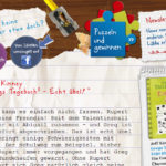 Projekte - Gregs Tagebuch - Microsite Bastei Lübbe - Wirth & Horn Informationssysteme