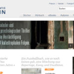 Projekte - Antje Kunstmann Verlag - Webshop Internetpräsenz - Wirth & Horn Informationssysteme