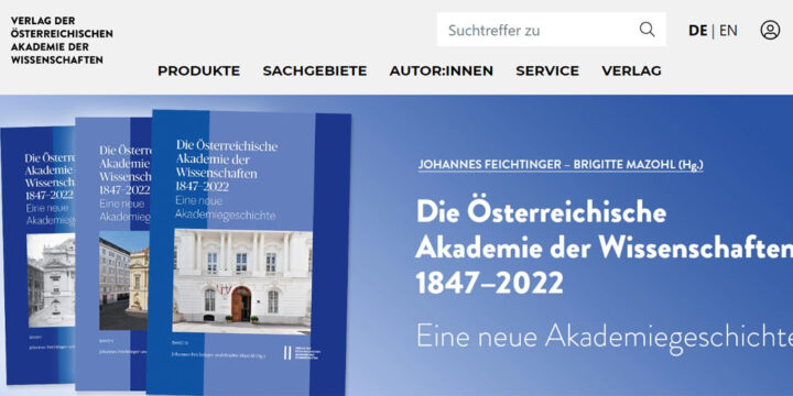 Verlag der österreichischen Akademie der Wissenschaften